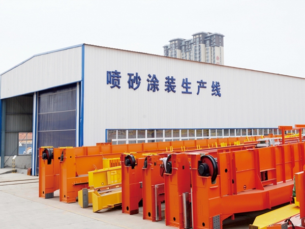 噴砂涂裝生產(chǎn)線