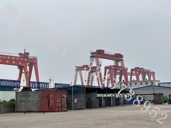 浙江舟山造船門式起重機公司造船門式起重機承載能力更強
