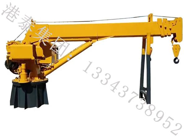 福建莆田船用起重機公司液壓船用起重機動力強勁