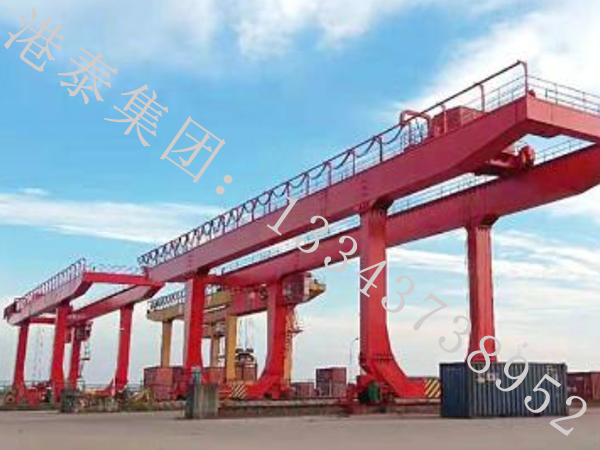 山東營口集裝箱門式起重機廠家集裝箱門式起重機運行平穩