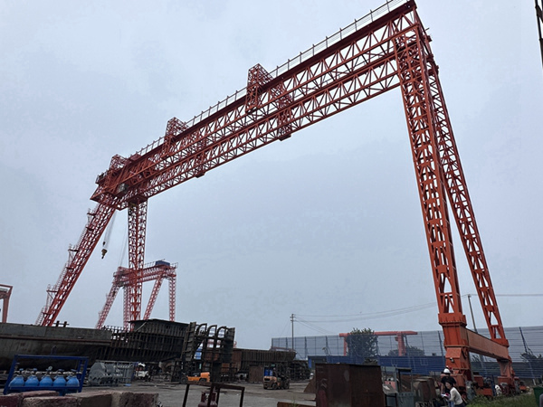 重慶造船門式起重機廠家造船門式起重機起吊控制精準