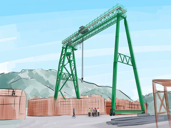 集裝箱門(mén)機(jī)工作級(jí)別江蘇連云港龍門(mén)吊出租