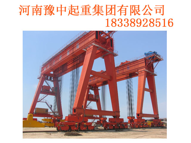 云南曲靖龍門吊租賃設備絕對安全