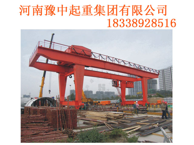 海南海口龍門吊廠家龍門吊與地面摩擦力小