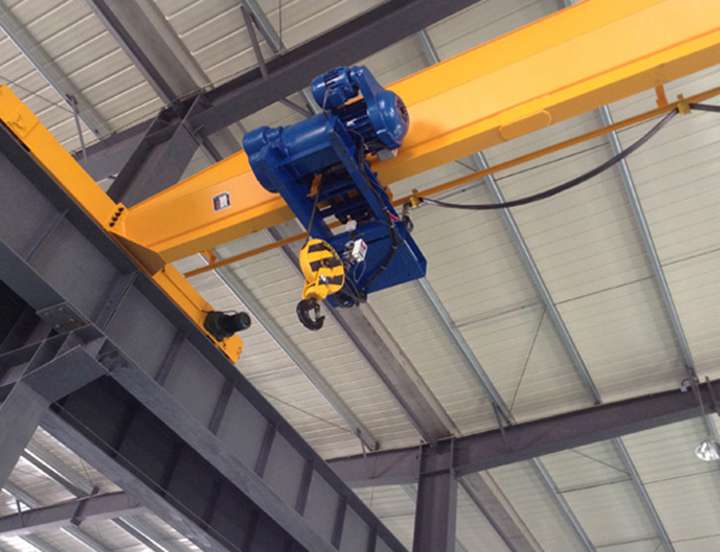 金昌行車行吊廠家,10噸LDA型電動單梁行吊銷售價