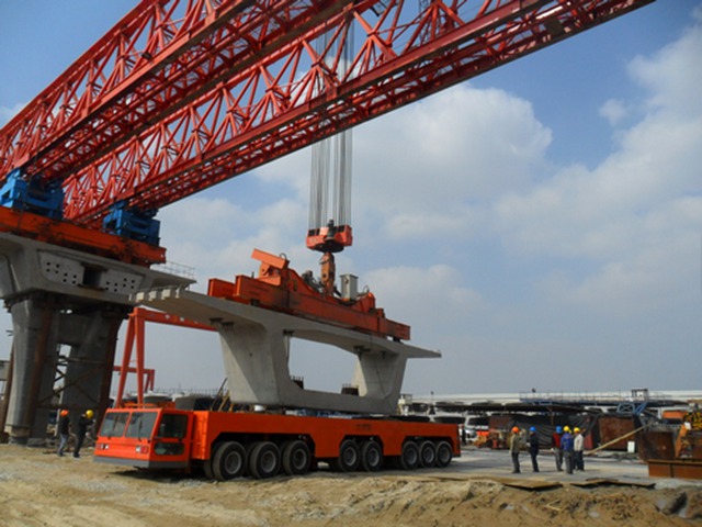 江蘇鎮(zhèn)江架橋機出租橋雙線鐵路橋