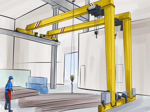 江蘇鎮(zhèn)江150噸包廂龍門吊廠家龍門吊發(fā)警報聲怎