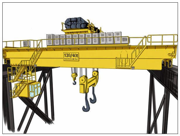 廣東韶關(guān)10噸行車(chē)行吊廠家行吊承重范圍大