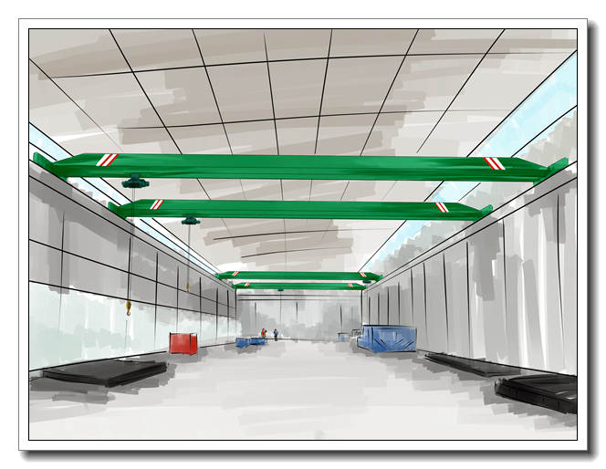 湖北隨州5噸行車行吊銷售幫您進(jìn)行現(xiàn)場安裝