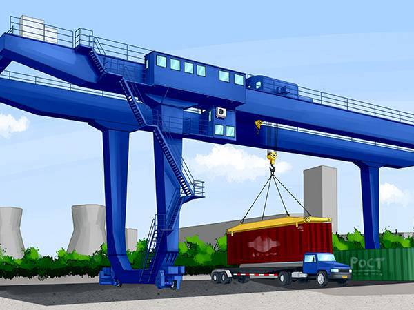 重慶明德龍門吊廠家出租10噸花架式龍門吊