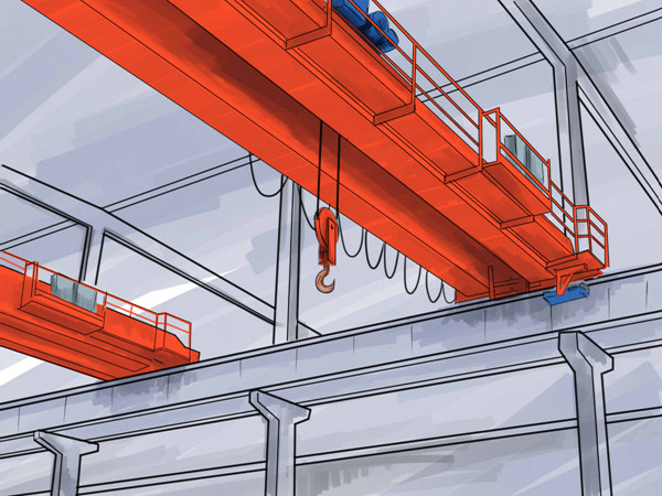 湖南岳陽10噸雙梁行吊銷售廠家6米高價格