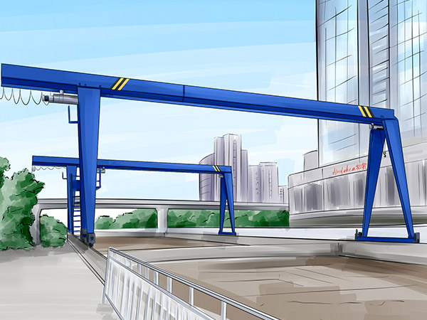 福建漳州80噸MH型花架龍門吊出租價格