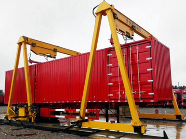 安徽馬鞍山100噸集裝箱起重機廠家出廠價格