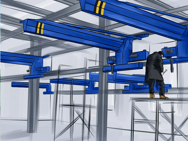 湖北荊州冶金用3噸天車行吊生產廠家設備安裝