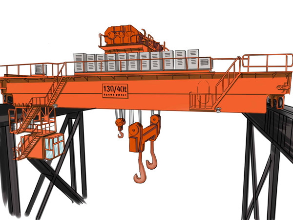 水泥廠100噸單梁起重機(jī)貴州黔西行車航吊銷售