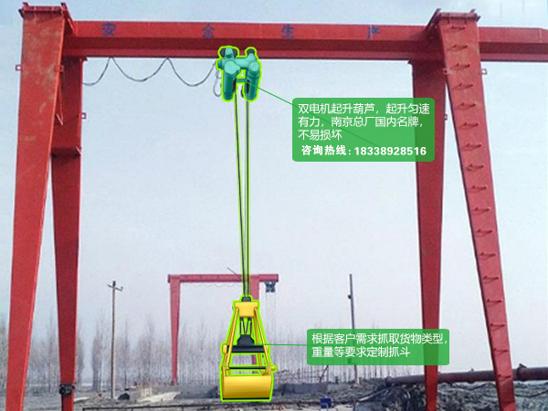 吉林松原龍門吊制動器安全