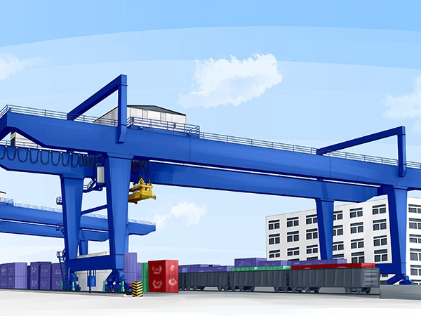 遼寧遼陽(yáng)集裝箱起重機(jī)廠家設(shè)備提高了空間的利